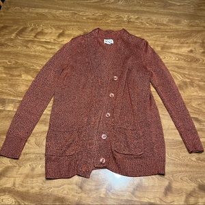 Mudd Soft Rust Cardigan
